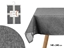 Attēls no Polyester tablecloth 140×240 cm, dark grey, 2×35×24 cm, 95065, Kinvara