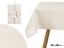 Attēls no Polyester tablecloth 140×240 cm, pearl, 2×35×24 cm, 95059, Kinvara