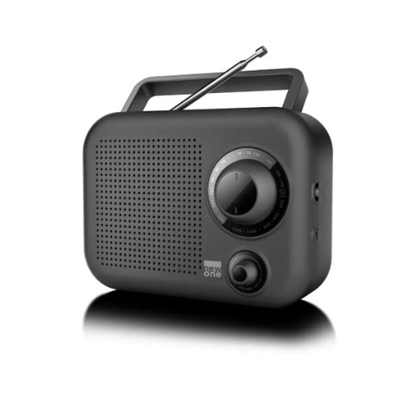Attēls no Portable radio New-One R210, analog + FM/MW, black