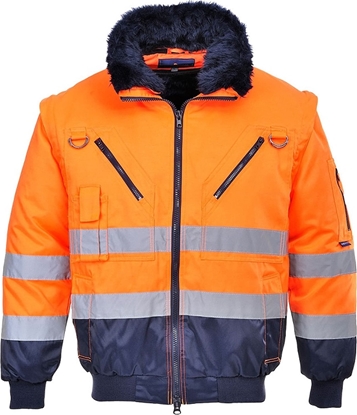 Изображение Portwest KURTKA OSTRZEGAWCZA OCIEPLANA 3W1 PJ50 M