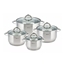 Picture of Pot set 8 pcs., steel, Ø16,18,20,24cm Kinghoff KH 4448