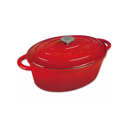 Picture of Pot, 33cm 6.2l, red KingHoff.
