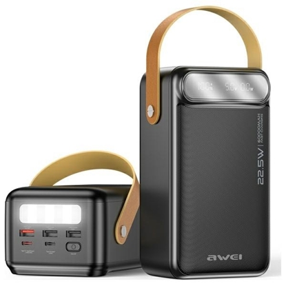 Attēls no Powerbank P101K 22,5W 60000mAh czarny 