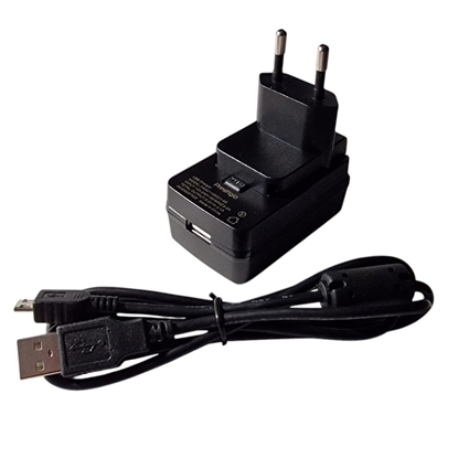 Picture of Prestigio HKA01105021-XE tikla lādētājs + Micro USB vads preks Planšetdatoram / tālruņim / navigācijas GPS 5V 2.1A Black Bulk