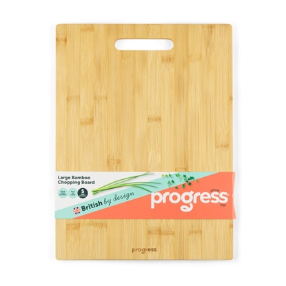 Изображение Progress BW14734 Large Bamboo Chopping Board 40 x 30 cm