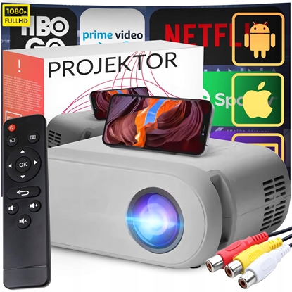 Picture of Projektor Book on Demand Ltd. Projektor LCD Retoo ER1160 srebrny