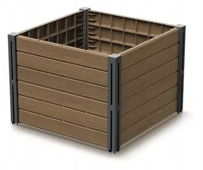 Picture of Prosperplast PROSPERPLAST WARZYWNIAK-RABATA OGRODOWA BASE PLANET 61,8x61,8x46cm BRZ