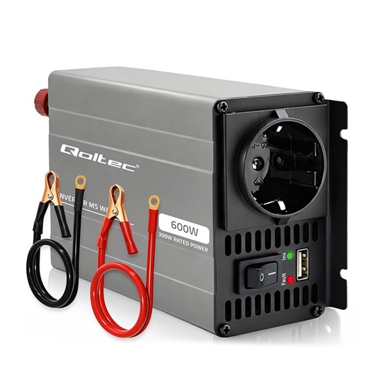 Picture of Przetwornica napięcia MS Wave | 12V na 230V | 300/600W 