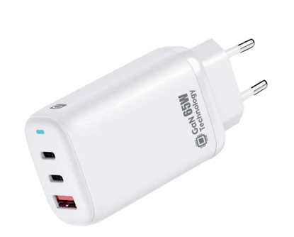 Picture of Quik Accessories QG-311 GaN 2x USB-C / USB Charger 65W