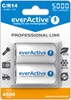 Picture of R14/C akumulatori 1.2V everActive Professional line Ni-MH 5000 mAh iepakojumā 2 gb.