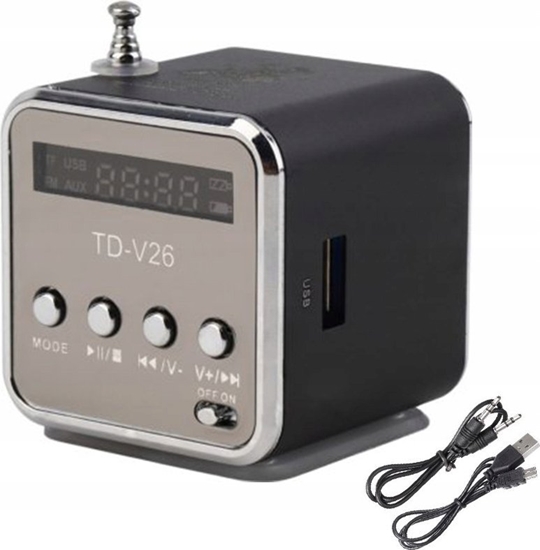 Picture of Radio Retoo GONIK BEZPRZEWODOWY PRZENONY MINI RADIO FM LED