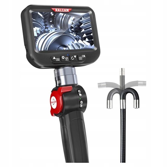 Picture of Ralcam H406B-2M  pārbaudes kamera- endoskops 6,2 mm HD 4,3" HD IP67 3h (2m)