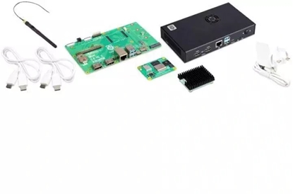 Изображение Raspberry Pi Compute Module, 4GB RAM, 32GB eMMC, USB Player application + Interface Board, compatible with M/MA/Pxx5 NEC large format displays