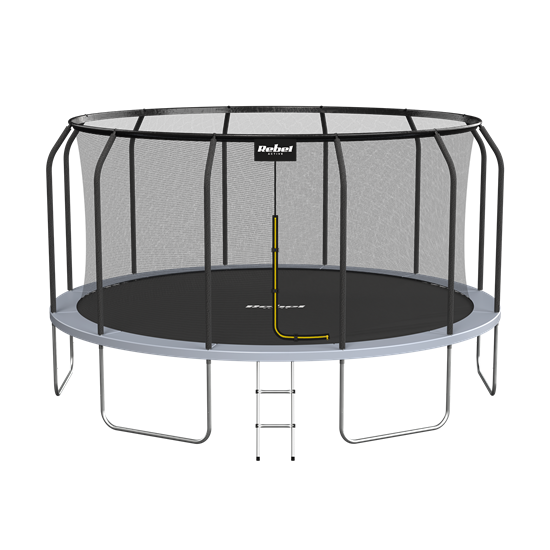 Изображение Rebel Active PRO batuts 14 pēdas/427 cm, tīkls, kāpnes