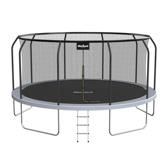 Изображение Rebel Active PRO batuts 15 pēdas/457 cm, tīkls, kāpnes