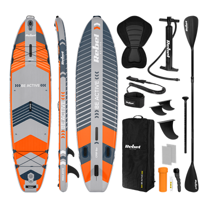 Изображение REBEL ACTIVE PRO RBA-4518 SUP dēlis - oranžs
