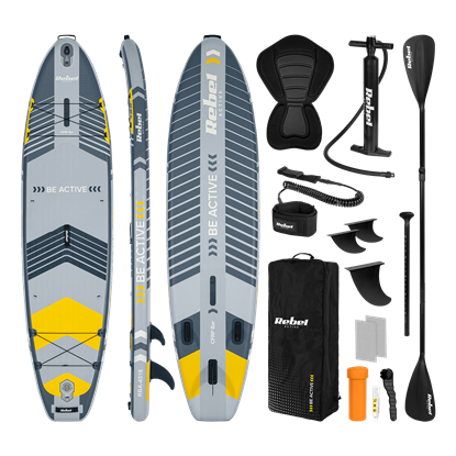 Picture of REBEL ACTIVE PRO RBA-4518 SUP dēlis - pelēks