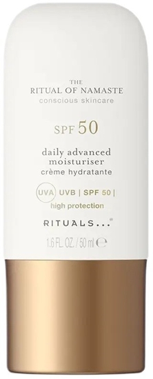 Изображение Rituals RITUALS The Ritual Of Namaste Daily Advanced Moisturiser nawilajcy krem do twarzy na dzie SPF50 50ml