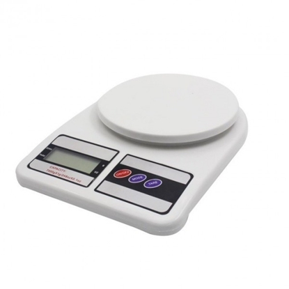 Picture of Rosberg 555551651A Kitchen Scale, Max weight 7Kg, Liquid Crystal Display, White