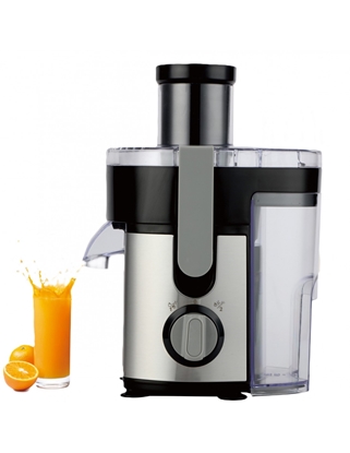 Picture of Rosberg 555R51160B, Juicer, 600W, 1000ml. pulp bin, 2 speed settings, low noise, Black/Inox