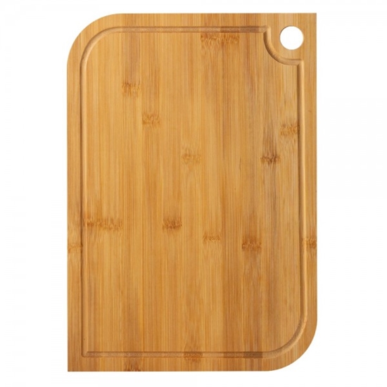 Изображение Rosberg 55R51635CL Bamboo Cutting Board, 38×27×1.5 cm, Double-Sided