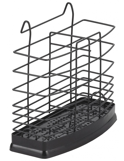 Изображение Rosberg 55R53003BB cutlery holder, Black, 16.6×15.8×6.5 cm