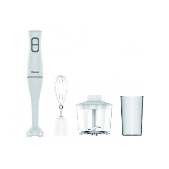 Picture of Rosberg 5R51112OCW, Hand Blender Set, 350W, Stainless steel blending rod, Bowl 0.7l, Egg whisk, Whit