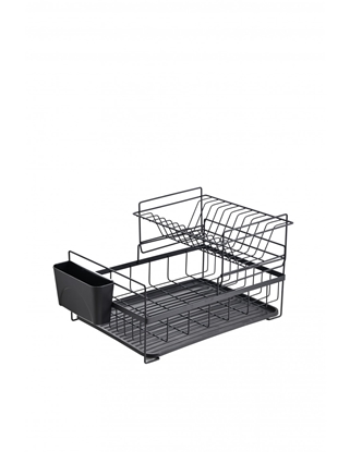Picture of Rosberg 5R53000PBL, Dish dryer, 2 levels, 45x32.5x27.3 сm., Black