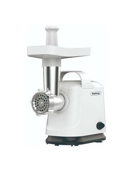 Picture of Rosberg R51991E Meat Grinder, 800W, Tomato Attachment, Low Noise, White
