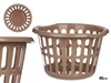Изображение Round basket 40 cm, taupe, 25×40×40 cm, 85319, Kipit