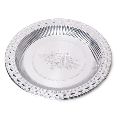 Picture of Round Stainless Steel Tray, 35 cm, 4370, Kamille