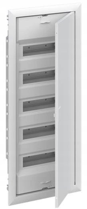 Изображение Rozdzielnica moduowa podtynkowa UK600 5x12 60M IP30 63A II klasa drzwi stalowe N+PE rub.UK660E3 2CPX077844R9999