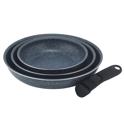 Picture of Russell Hobbs RH03293EU7 Nightfall Stone 4-Piece Smart Clip Fry Pan Set