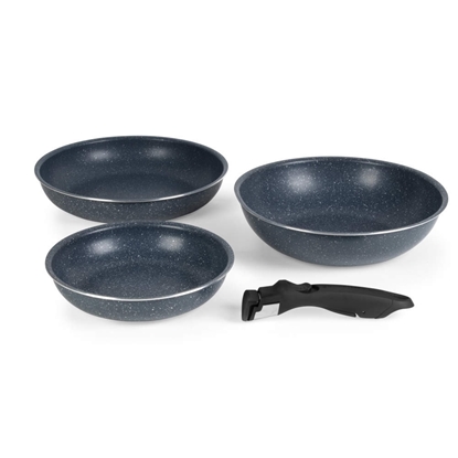 Picture of Russell Hobbs RH03296 Nightfall Stone 4-Piece Smart Clip Fry Set