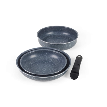 Picture of Russell Hobbs RH03297 Nightfall Stone 4-Piece Smart Clip Pan Set