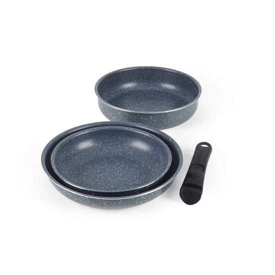 Picture of Russell Hobbs RH03297 Nightfall Stone 4-Piece Smart Clip Pan Set
