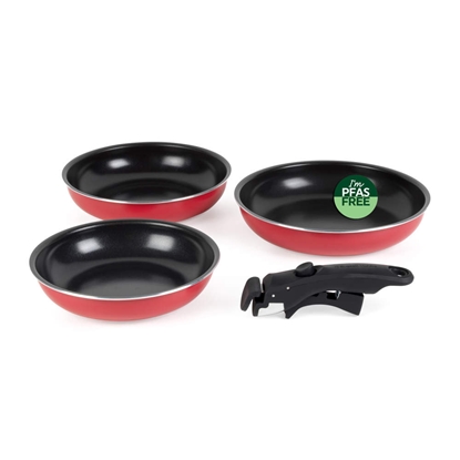 Picture of Russell Hobbs RH03995 Riviera 4-Piece Smart Clip Fry Pan Set