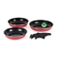 Picture of Russell Hobbs RH03995 Riviera 4-Piece Smart Clip Fry Pan Set