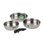 Picture of Russell Hobbs RH04033 Stainless Steel 4-Piece Smart Clip Fry Pan Set