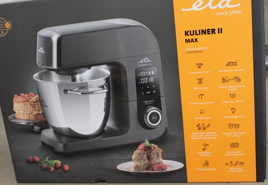 Picture of SALE OUT. | ETA Kitchen Machine | ETA203890010 Gratus Kuliner II Max | 1700 W | Number of speeds 12 | Bowl capacity 6.7 L | Gray | DAMAGED PACKAGING