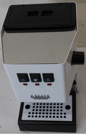 Picture of SALE OUT. | Gaggia Coffee Maker | RI9481/13 Classic Evo | Pump pressure 15 bar | Built-in milk frother | Ground | 1300 W | White | DAMAGED PACKAGING, DENT ON THE TOP, CRACKED PLASTIC