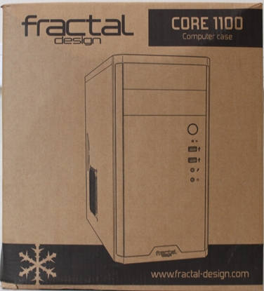Picture of SALE OUT. Fractal Design Core 1100, Black | Fractal Design | CORE 1100 | Black | Micro ATX | DAMAGED PACKAGING, DENTED BODY