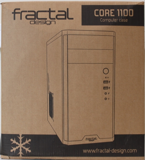 Изображение SALE OUT. Fractal Design Core 1100, Black | Fractal Design | CORE 1100 | Black | Micro ATX | DAMAGED PACKAGING, DENTED BODY