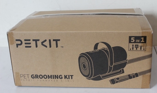 Изображение SALE OUT. PETKIT | Air Clipper Pet Grooming Vacuum Kit 5in1 | LM4 | Grey/White | DEMO | Warranty 24 month(s)