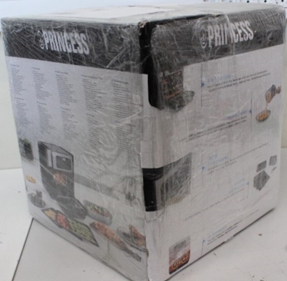 Picture of SALE OUT. Princess 01.182065.01.001 Aerofryer Oven, Black/Stainless Steel | Princess Aerofryer Oven | 182065 | Power 1500 W | Capacity 10 L | Black/Stainless Steel | DAMAGED PACKAGING | Princess | Aerofryer Oven | 182065 | Power 1500 W | Capacity 10 L | B