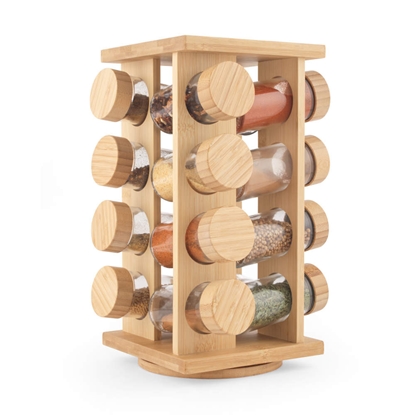 Picture of Salter BW127771 Bamboo Rotating Spice Rack