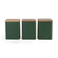 Picture of Salter BW12898G Toronto 3-Piece Canister Set, Green