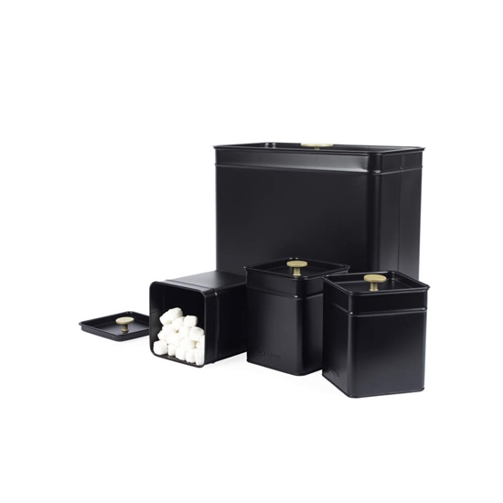 Picture of Salter BW14372 Alchemy 4-Piece Countertop Set, Black