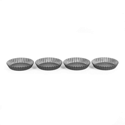 Picture of Salter BW14469 Essential 4 Piece Fluted Tin Set