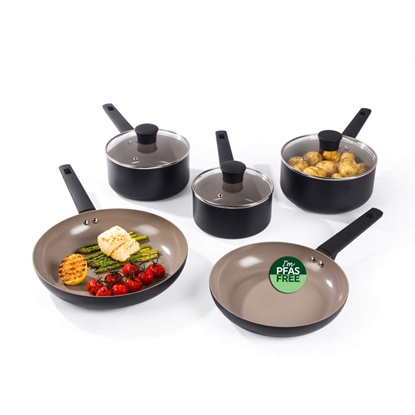 Picture of Salter BW14738 Ceramic 5 Piece Pan Set